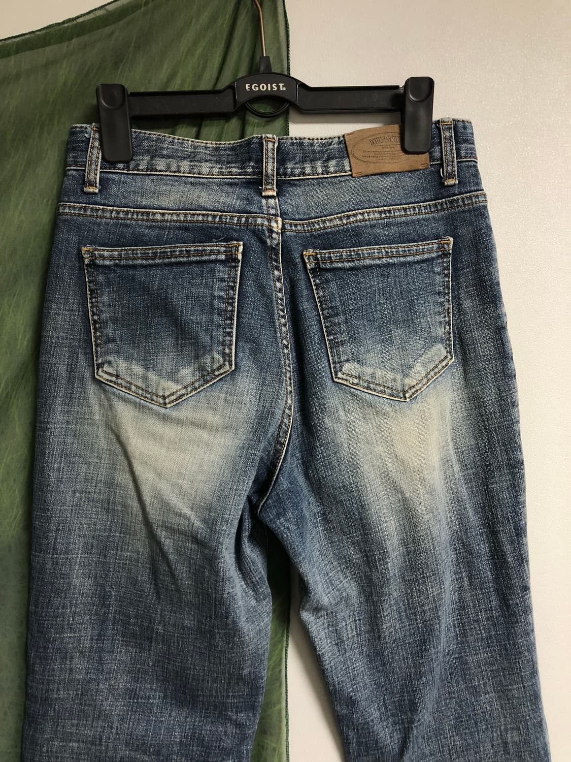 bohemseo 보헤미안서울 워싱 블루 부츠컷 상품이미지5