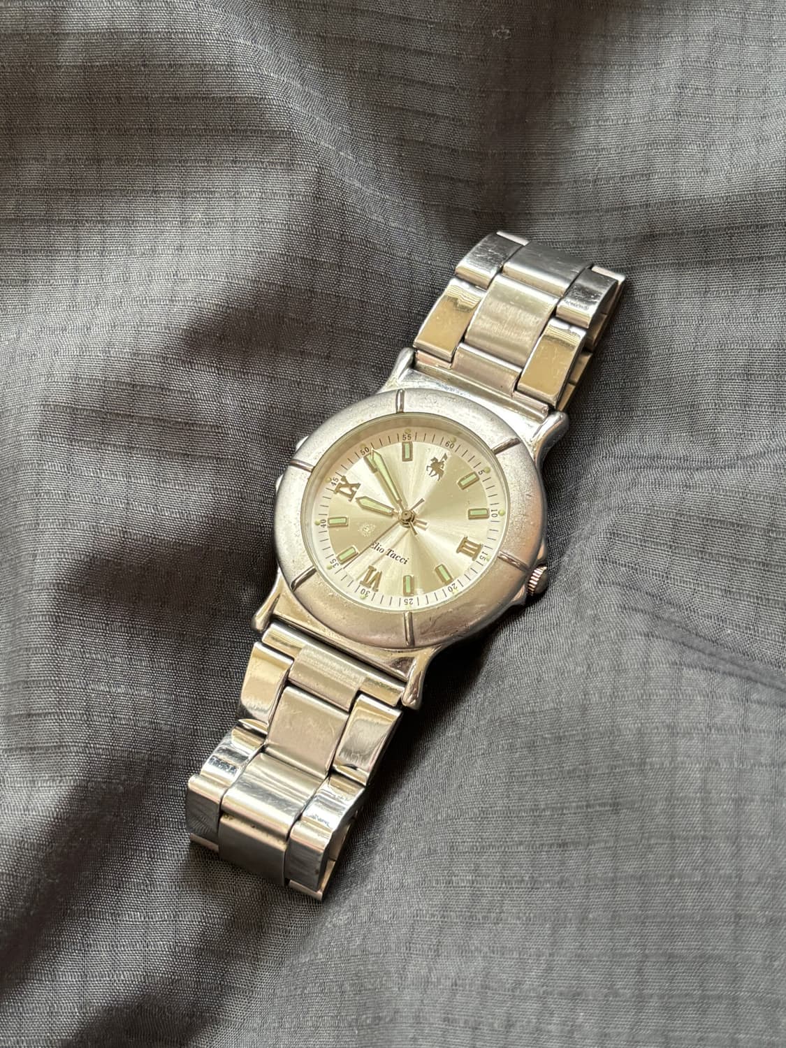 vintage elio tacci metal watch  상품이미지2