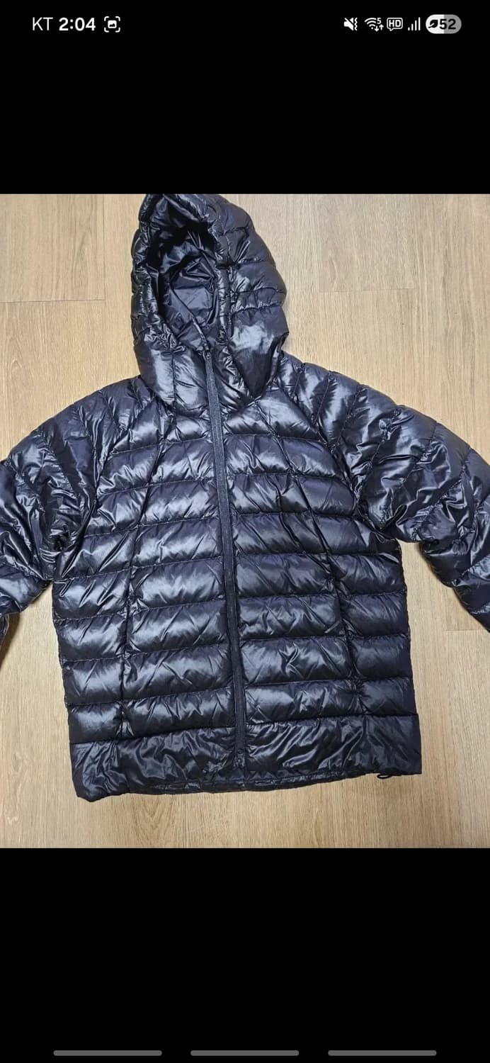 무신사 스탠다드 스포츠 경량 패딩 블랙 상품이미지2