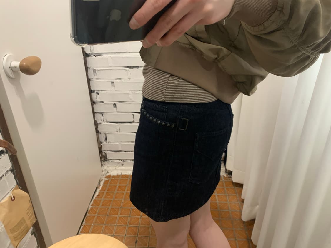 Zadig&Voltaire stud denim sk 상품이미지7