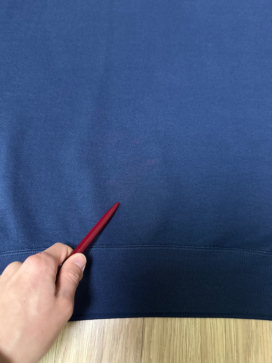 90s 빈티지 러셀 스웻셔츠 네이비 XXL USA 상품이미지8