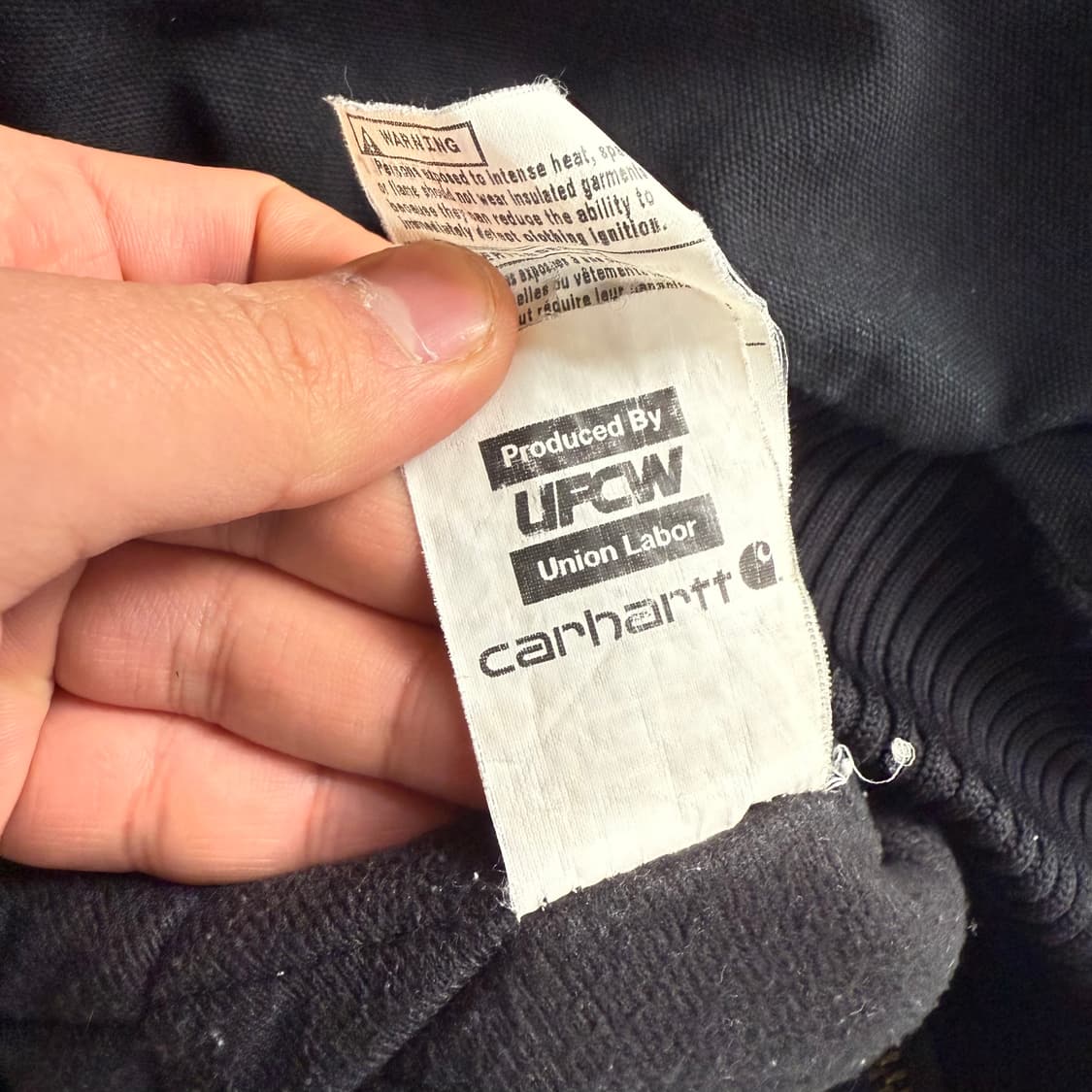 칼하트 후드 워크 자켓 상품이미지5