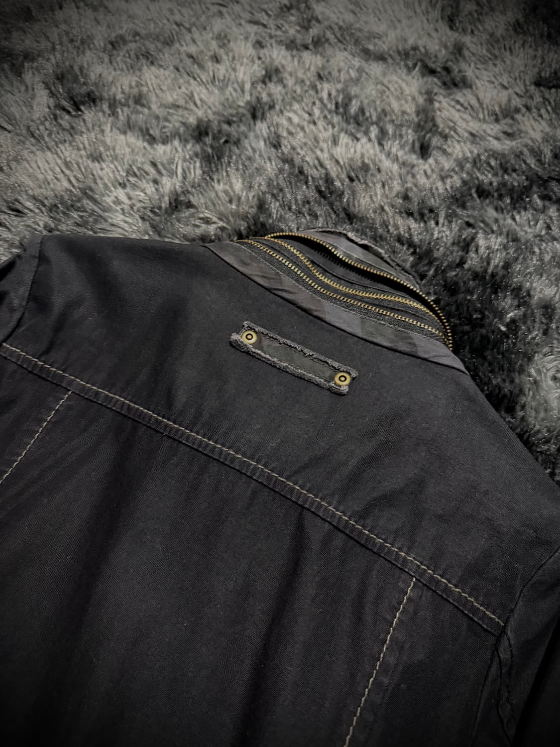 블랙 멀티포켓 그런지 디테일 밀리터리 자켓 상품이미지7