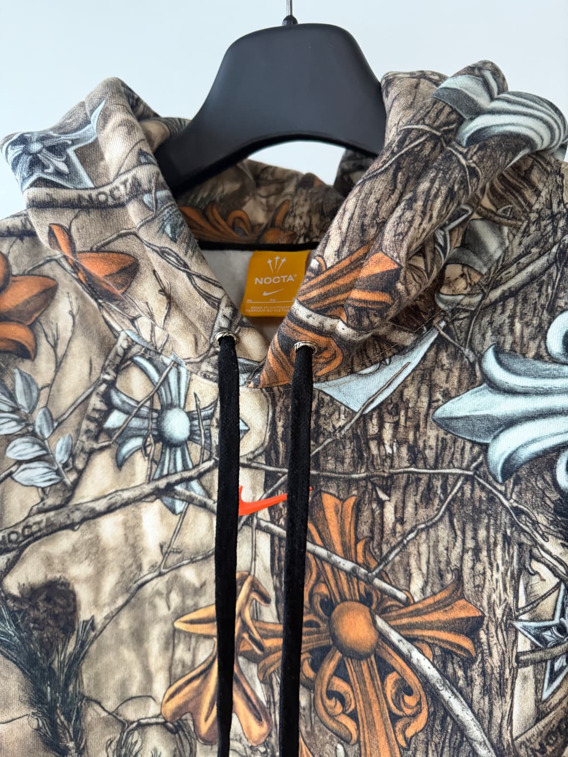 나이키 x 드레이크 녹타 x 크롬하츠 후드 리얼트리 카모 상품이미지2