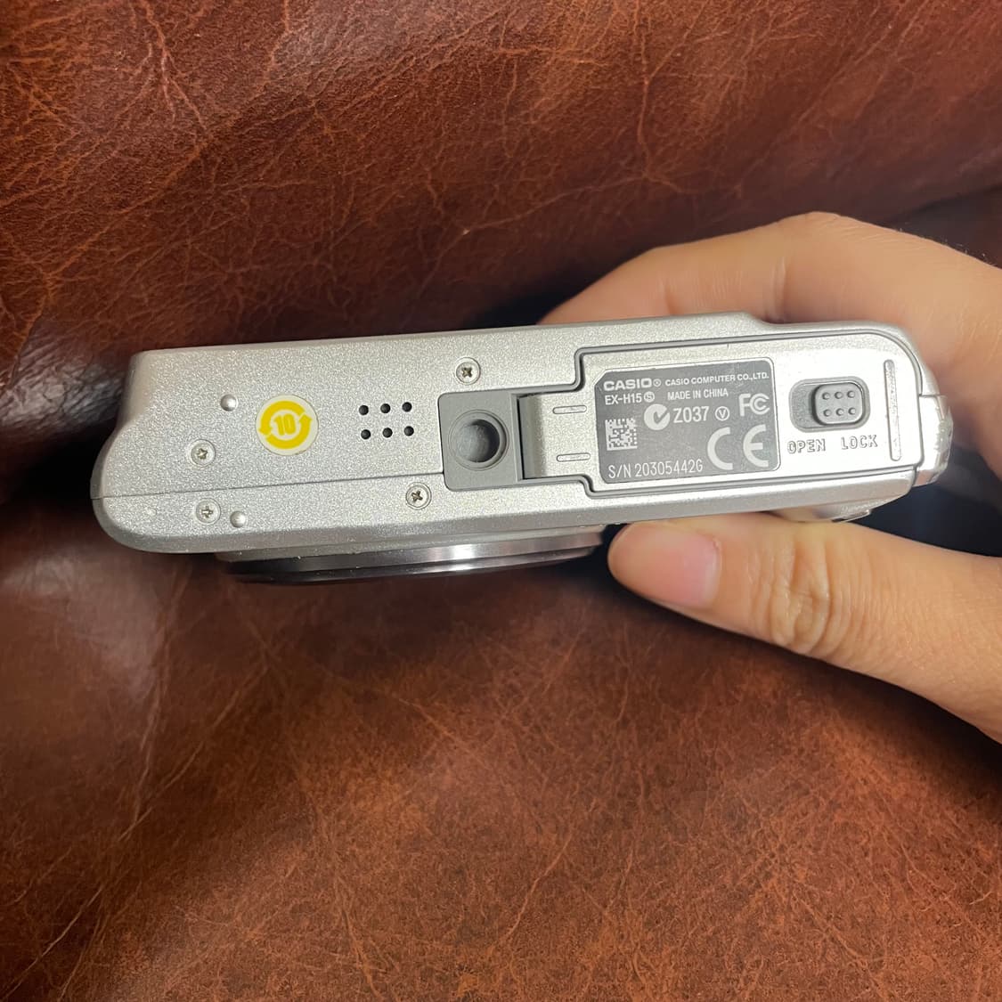 카시오 엑슬림 H15 실버 EXILIM EX-H15 상품이미지3