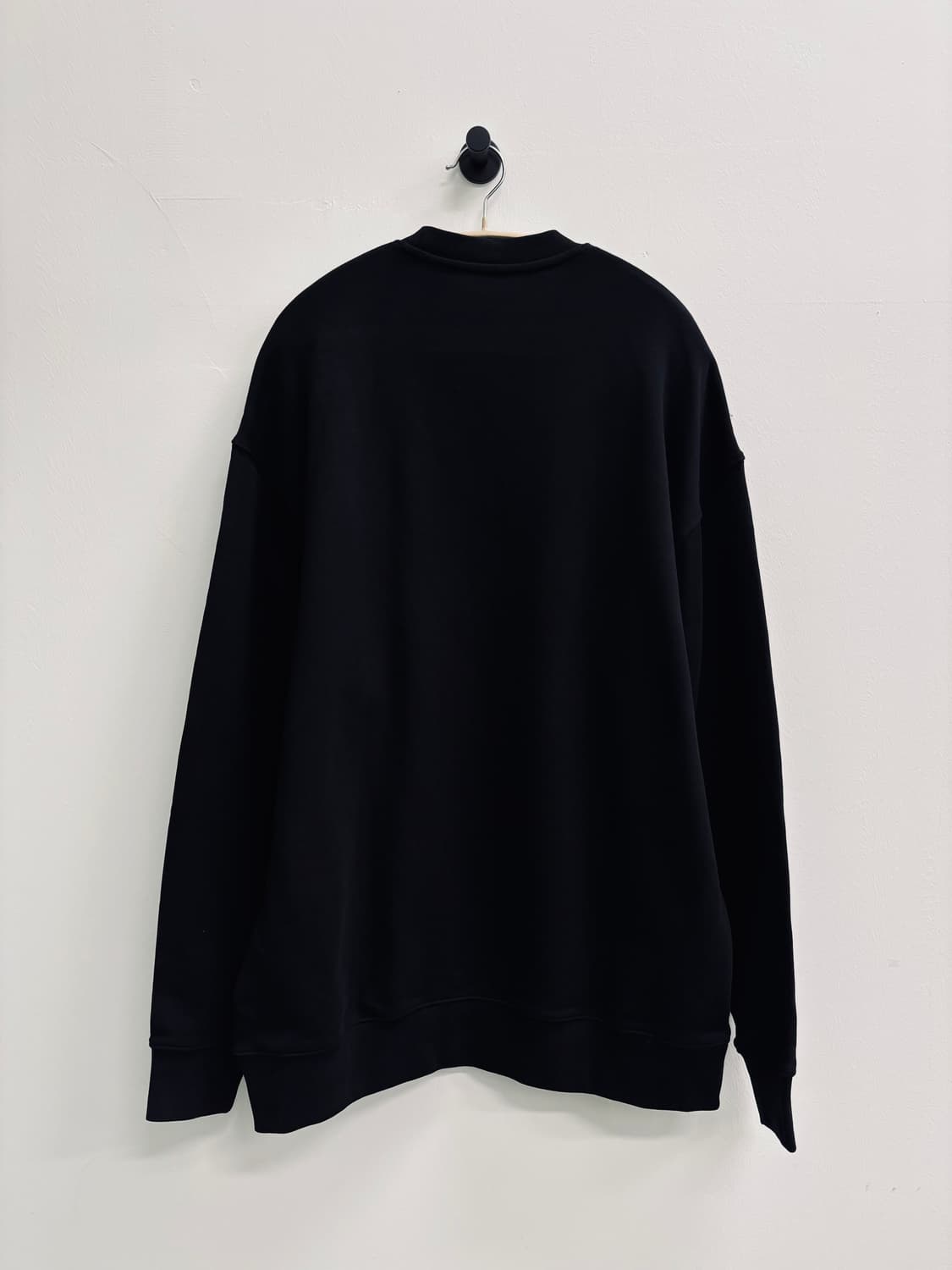 [새 상품] COS 코스 오가닉 오버핏 코튼 블랙 맨투맨 상품이미지3