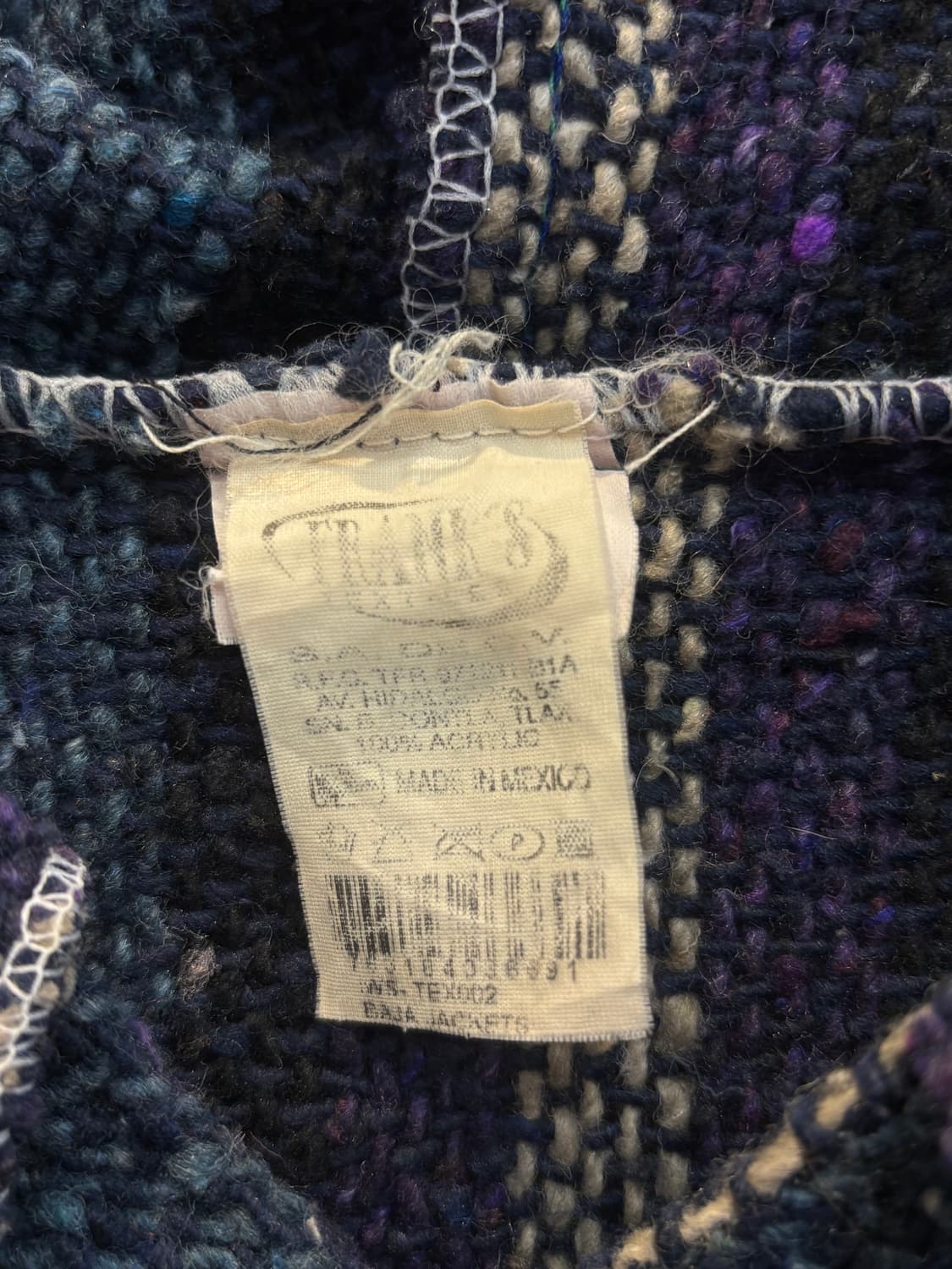 Frank’s Textiles 멕시칸 바하 풀오버 후드 상품이미지10