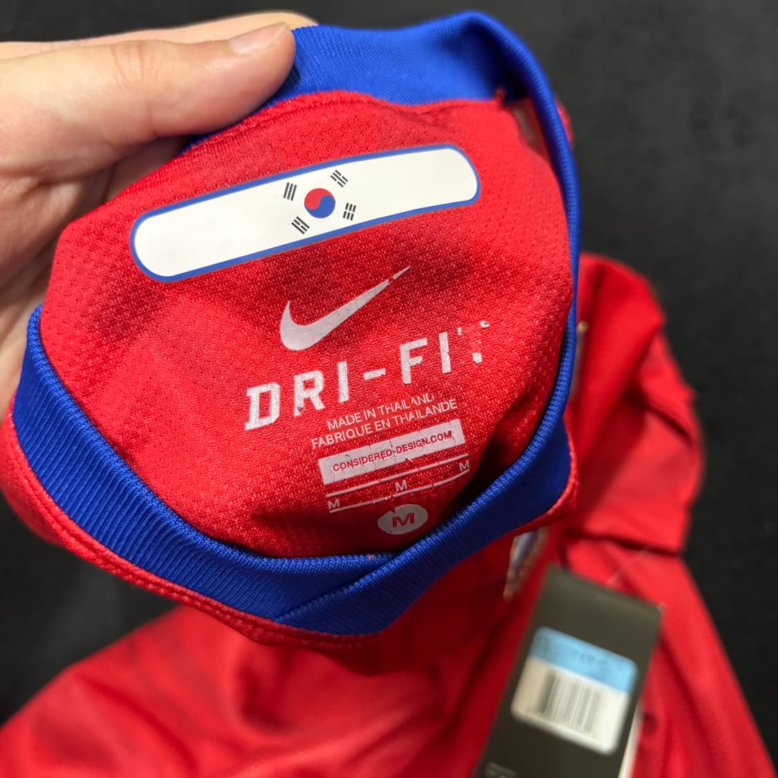 새상품 M 나이키 10-11 적호 대한민국 축구 국가대표 유니폼 상품이미지4
