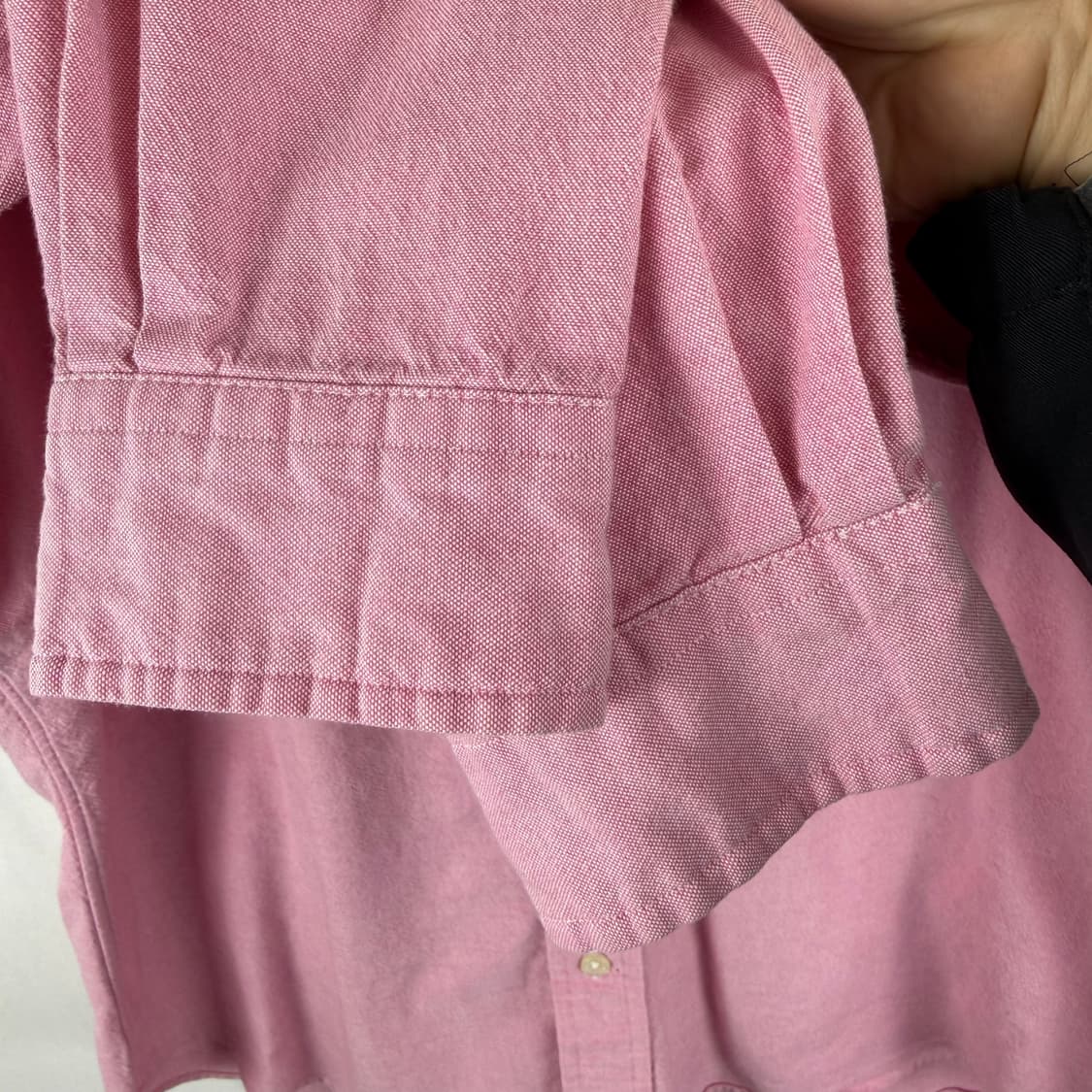 L) 랄프로렌 슬림핏 옥스포드 셔츠 핑크 상품이미지4