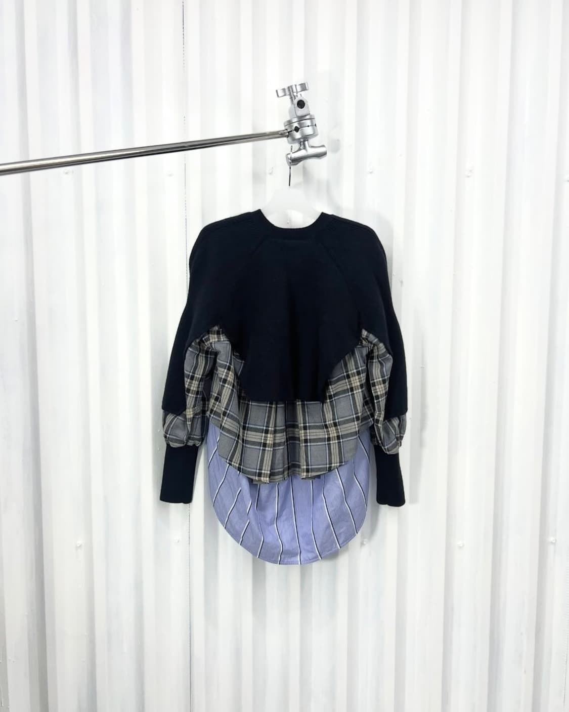 Enfold docking knit shirts 상품이미지5