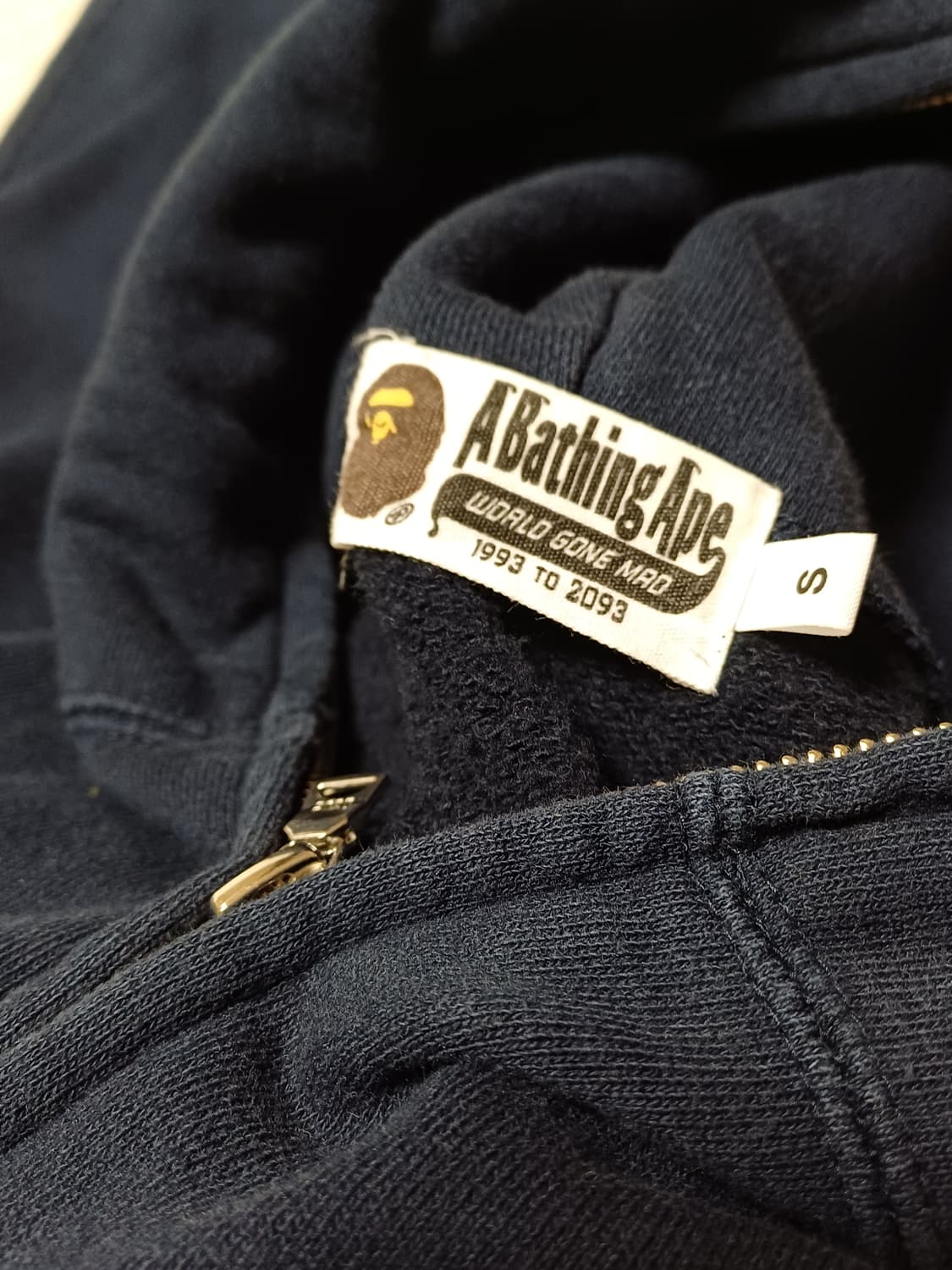 Bape×dsmg 베이프 도버스트리트 마켓 긴자 후드 집업 s 상품이미지4