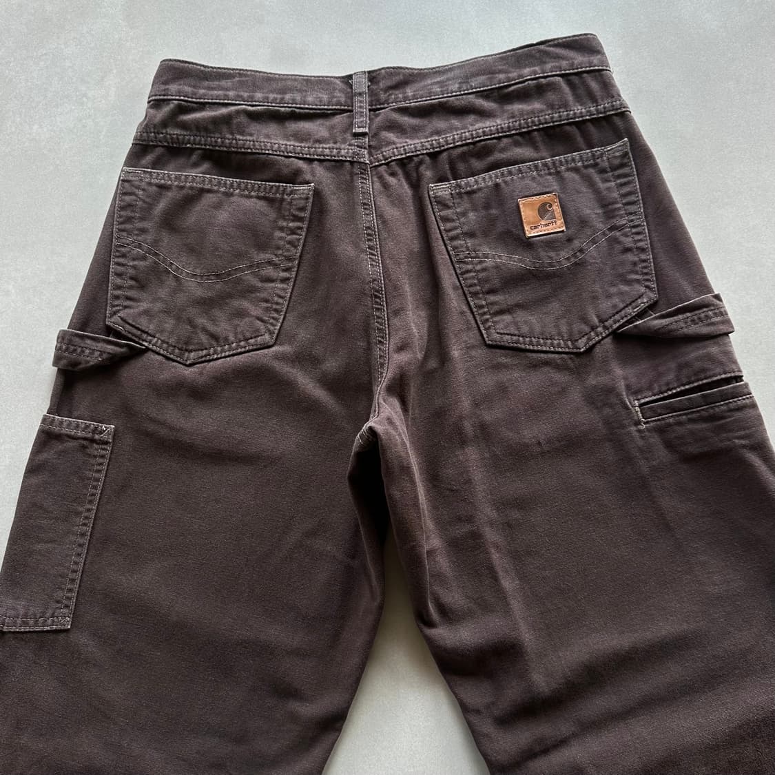 [30인치]칼하트 캔버스 루즈핏 카펜터 팬츠 상품이미지3