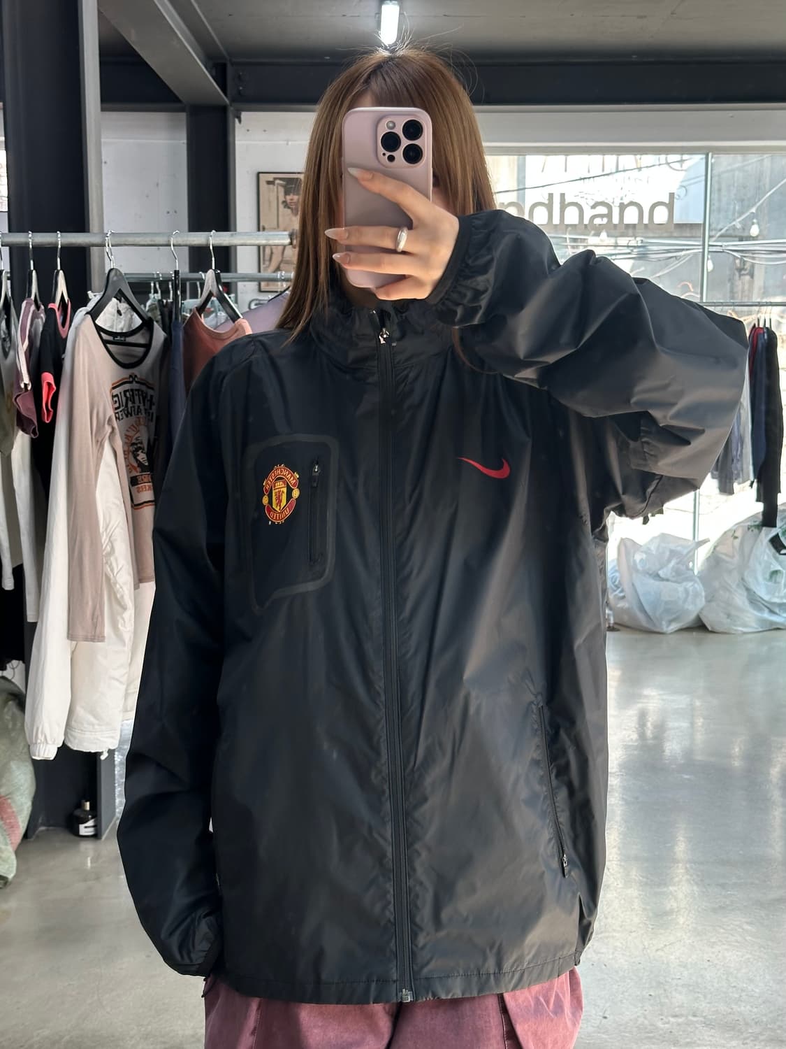 나이키 맨체스터 유나이티드 윈드브레이커 자켓 상품이미지1