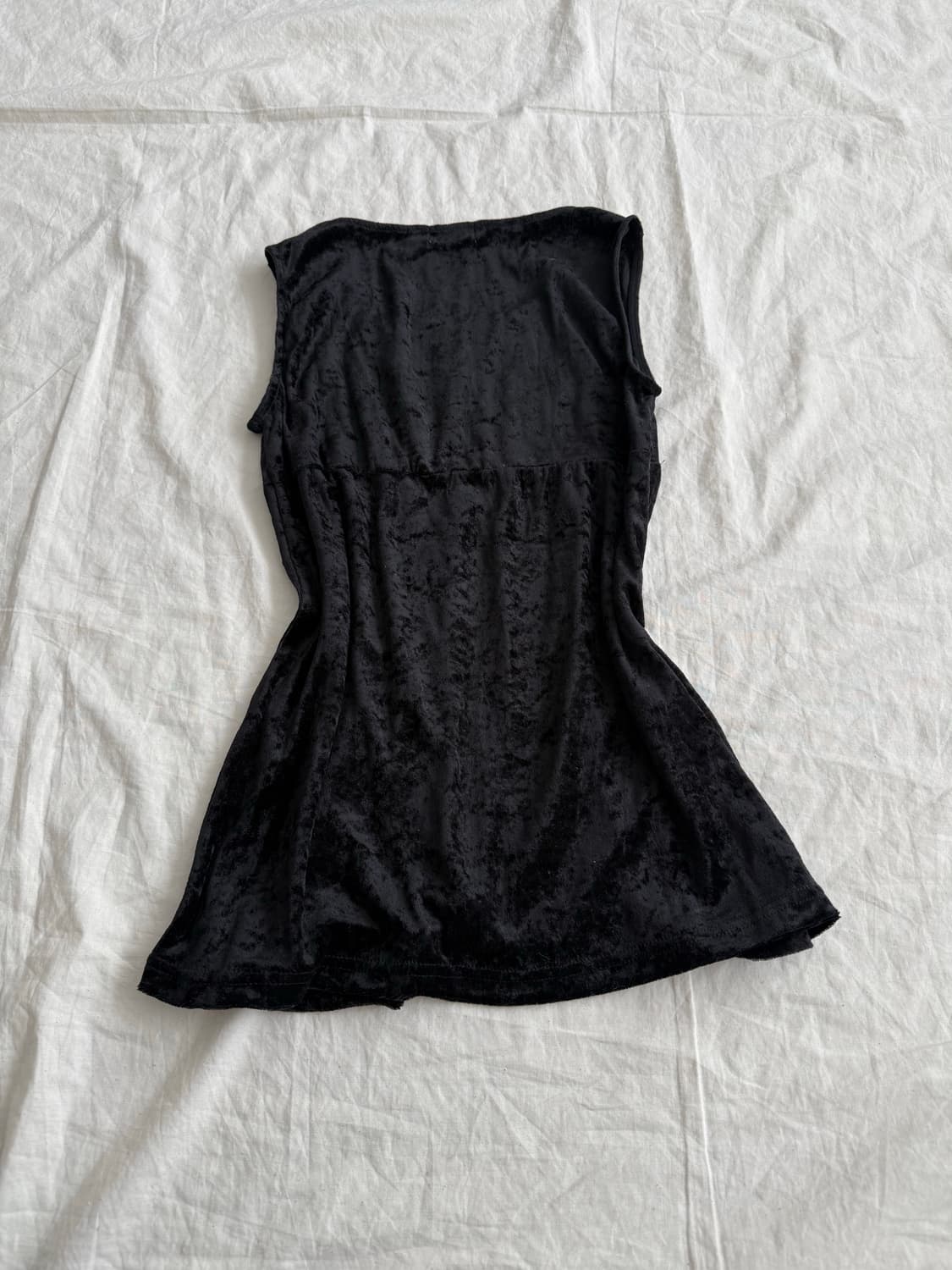 블랙 벨벳 캐미솔  상품이미지6