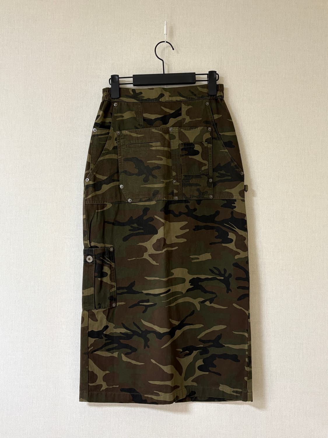 미스치프 카모 롱스커트 상품이미지2