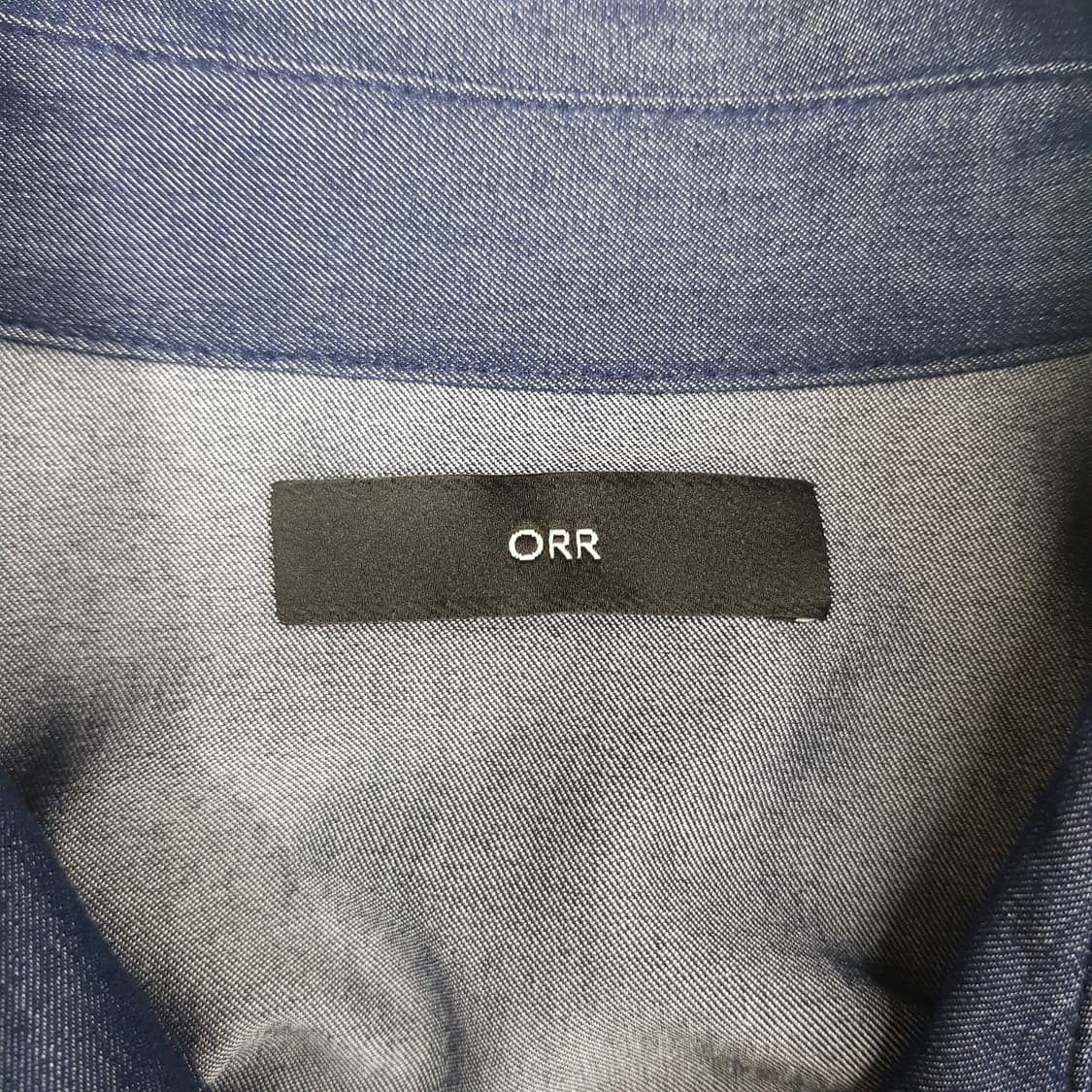 ORR 오르 반팔 데님 셔츠 원피스 S사이즈 상품이미지7