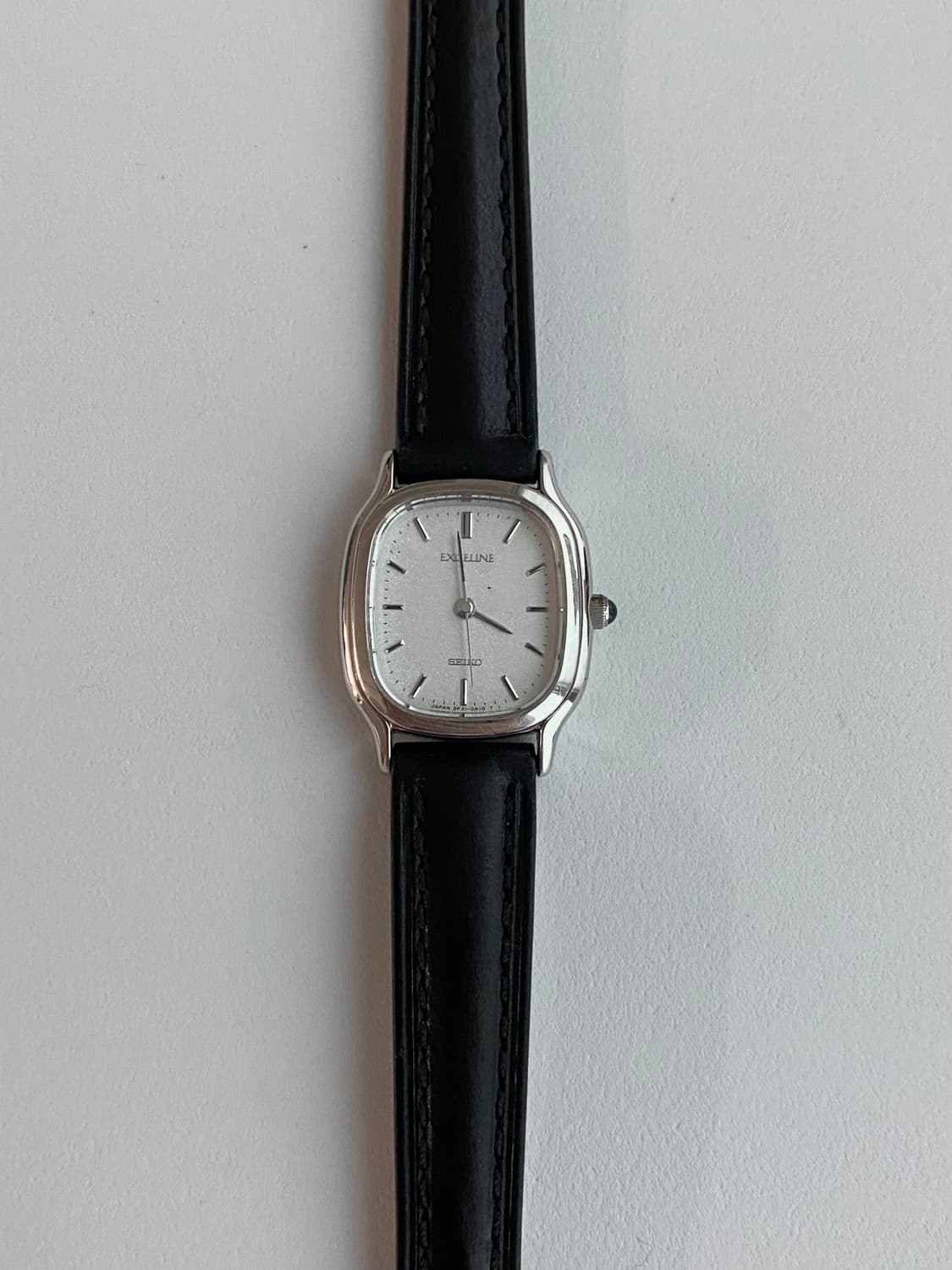 Seiko 세이코 엑셀린 쿼츠 스퀘어 실버 레이디스 상품이미지2