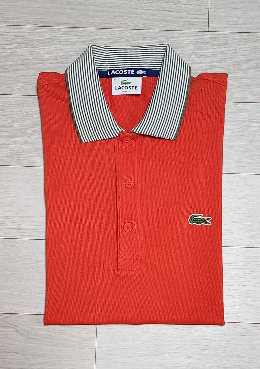라코스테 폴로 셔츠 ●표기 사이즈 2 (55 ) ●A급상태 상품이미지1