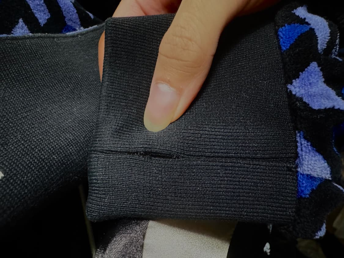 베르사체 모노그램 플리스 트랙자켓 M (테일러핏) 상품이미지6