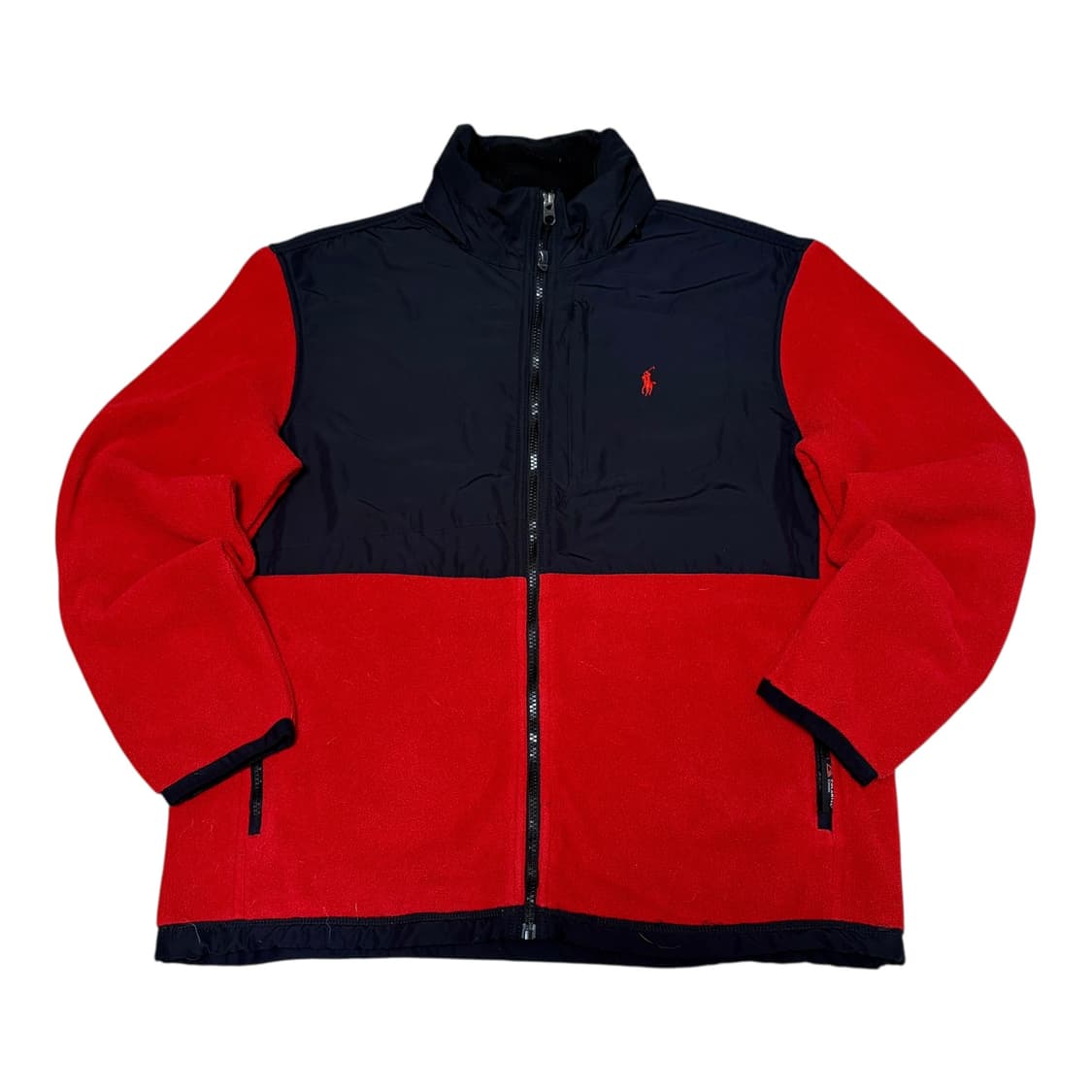 폴로 랄프로렌 레드 포니 데날리 플리스 후리스 자켓 상품이미지1