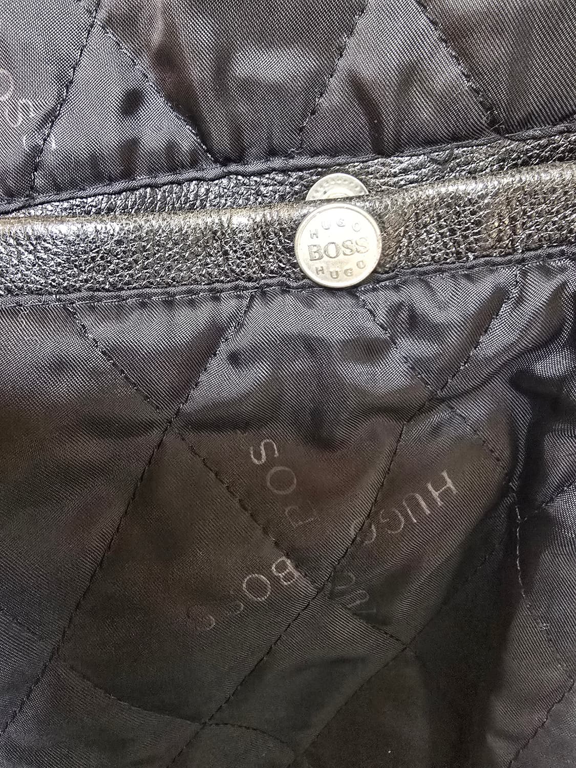 휴고 보스 남성 리얼 가죽 자켓 XL 상품이미지5