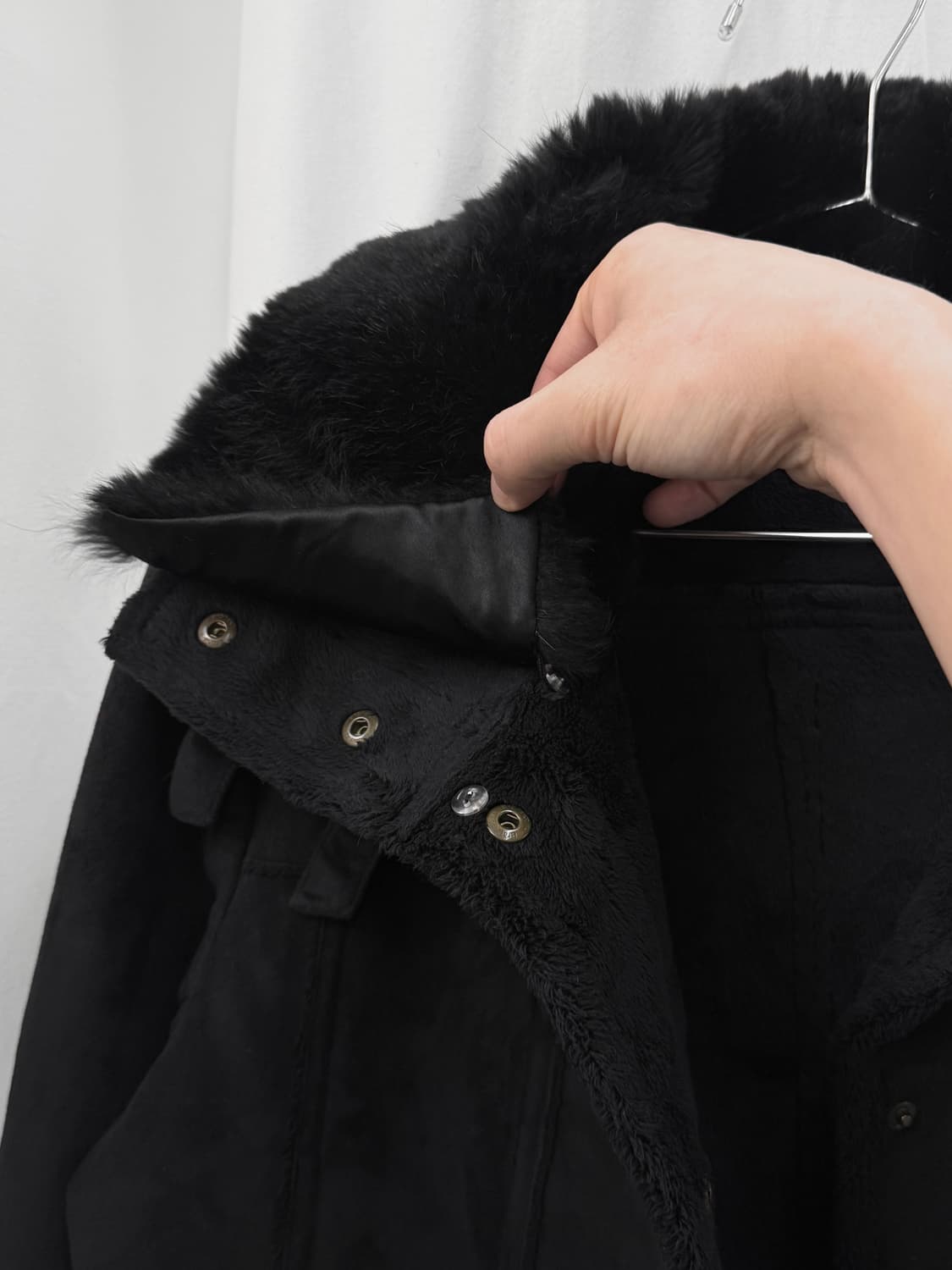 advance 스웨이드 버클 무스탕 상품이미지3