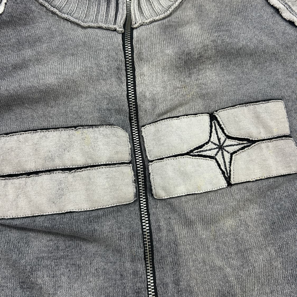 스톤아일랜드 빈티지 워시드 코튼집업(L) 상품이미지4