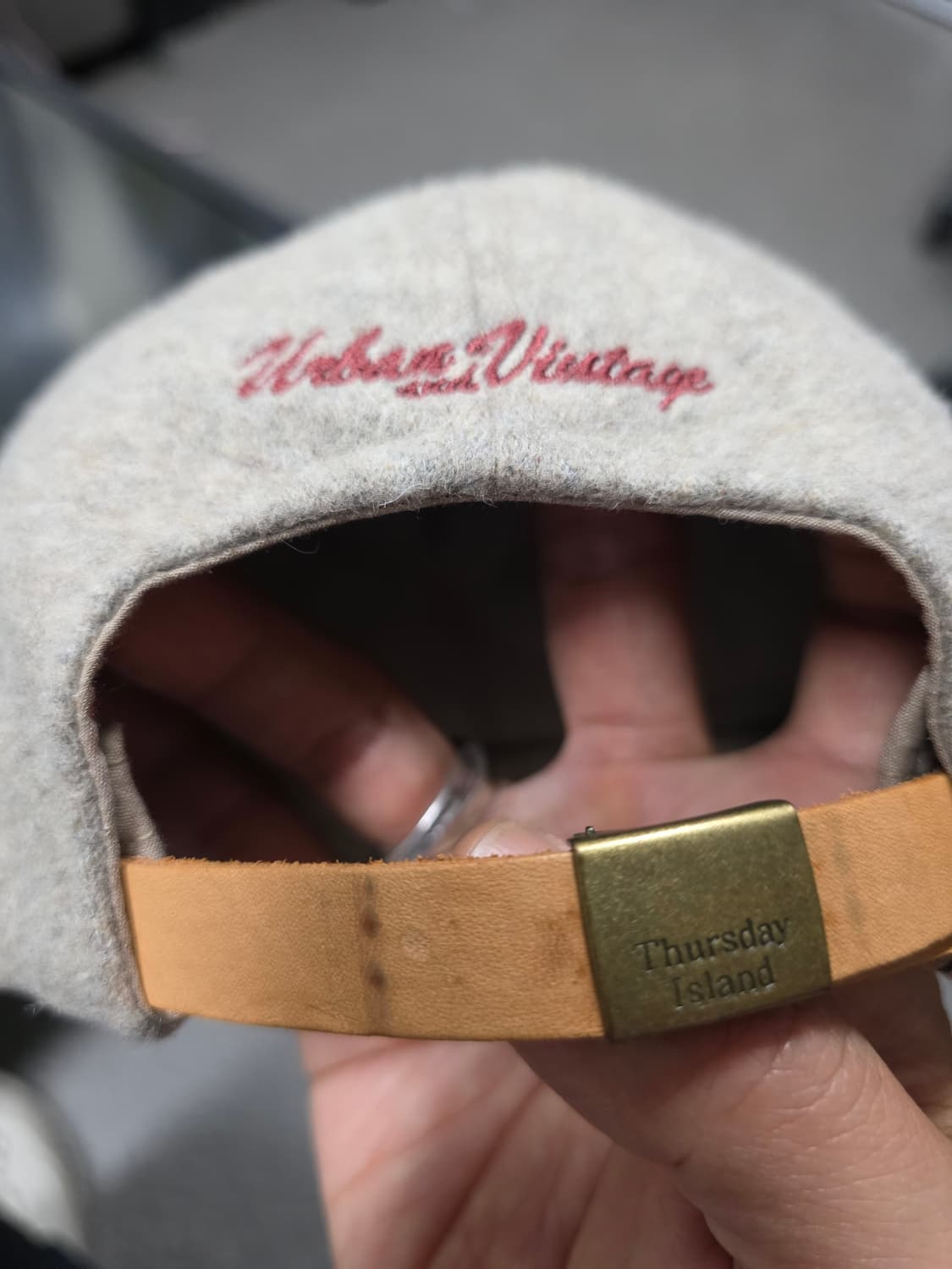 써스데이 아일랜드 스트랩백 모자 상품이미지6