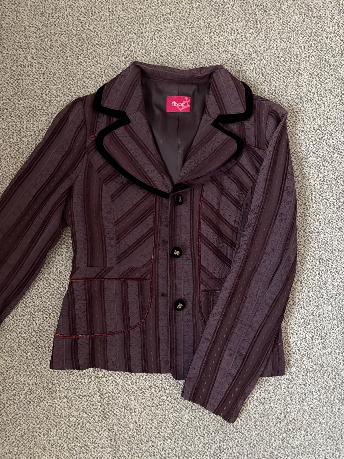 INVEST 히메 퍼플 자켓 상품이미지4