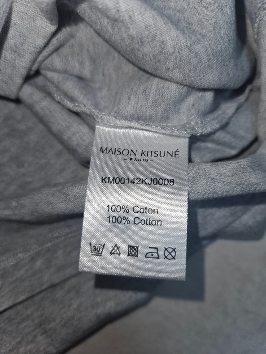 메종키츠네 크레스트 레귤러핏 반팔 티셔츠 UNISEX 상품이미지4