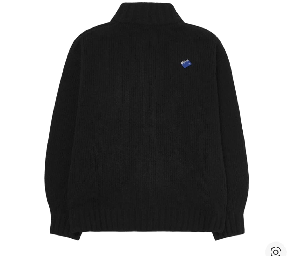 아더에러 시그니피컨트 니트 집업 블랙 XL 상품이미지2