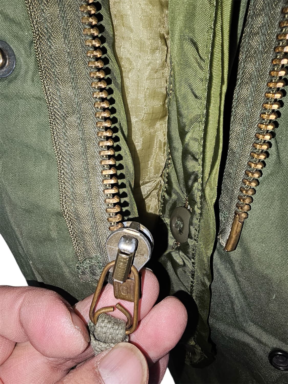 80s 오리지널 피쉬테일 m65 야상 필드자켓 프릭스스토어 상품이미지3