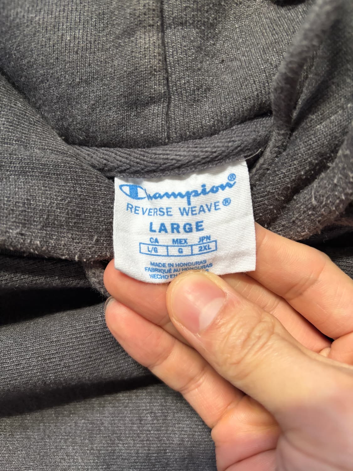 챔피온 리버스위브 후드 L 상품이미지4