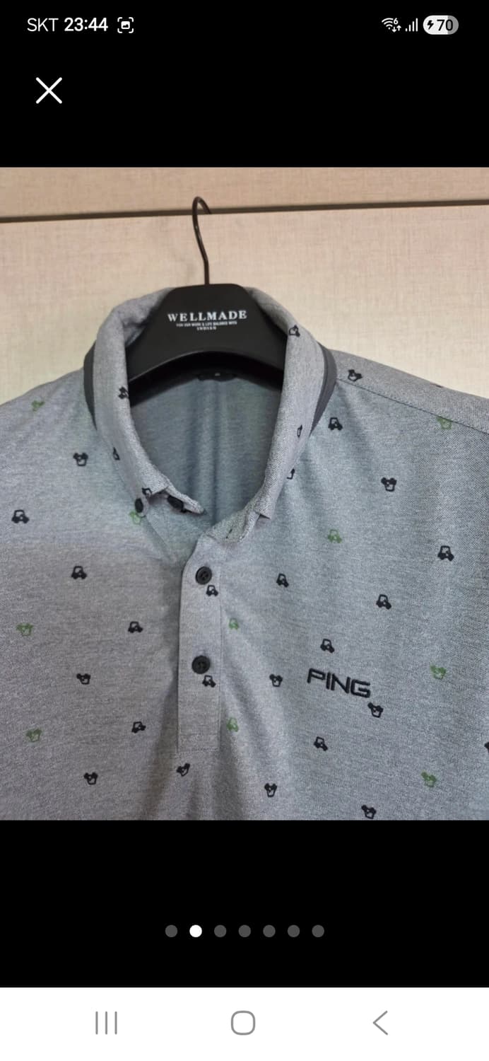 PING 남성 긴팔 골프 티셔츠 105 상품이미지2