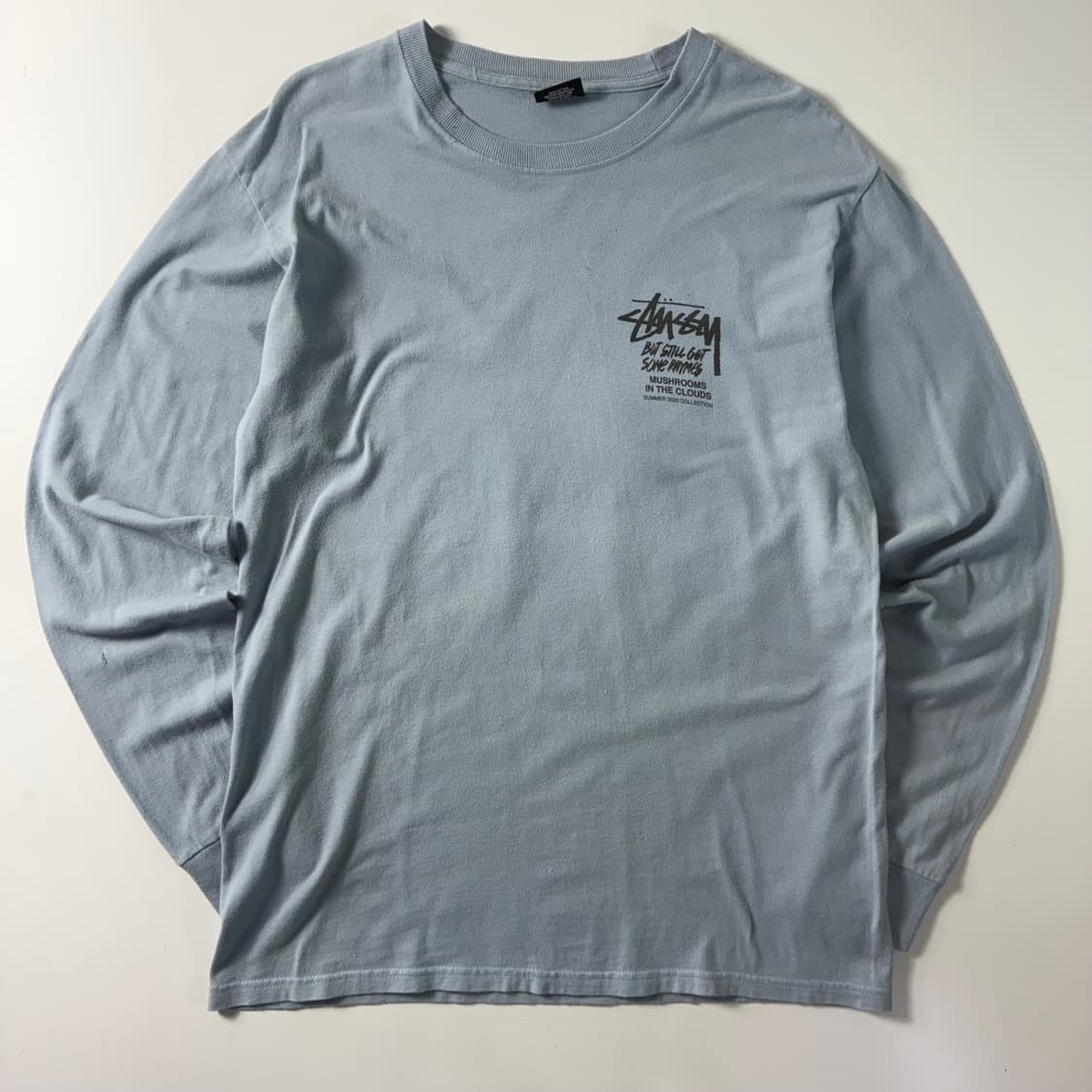 Stussy  스투시 인더 클라우드 라이트블루 롱슬리브 티셔츠  상품이미지4