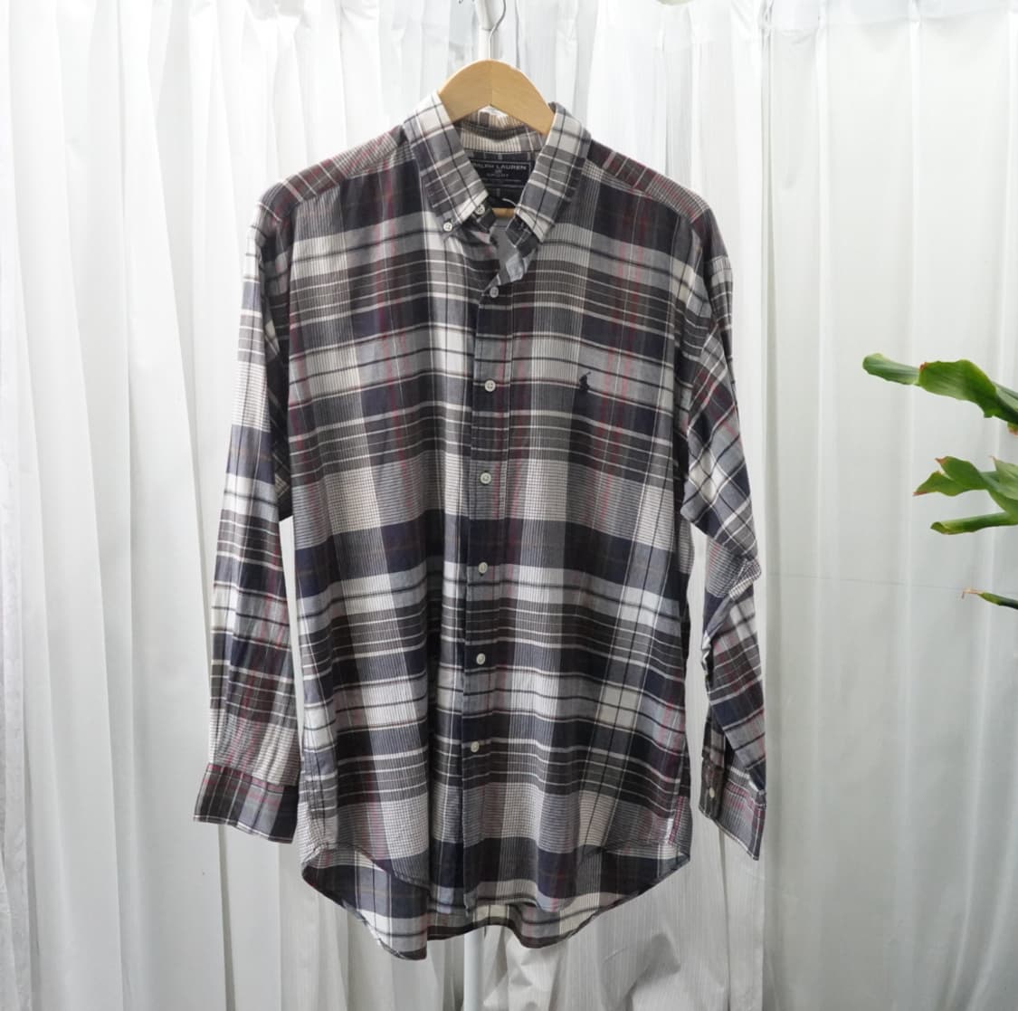 폴로 랄프로렌 스포츠 체크셔츠 1979 상품이미지1