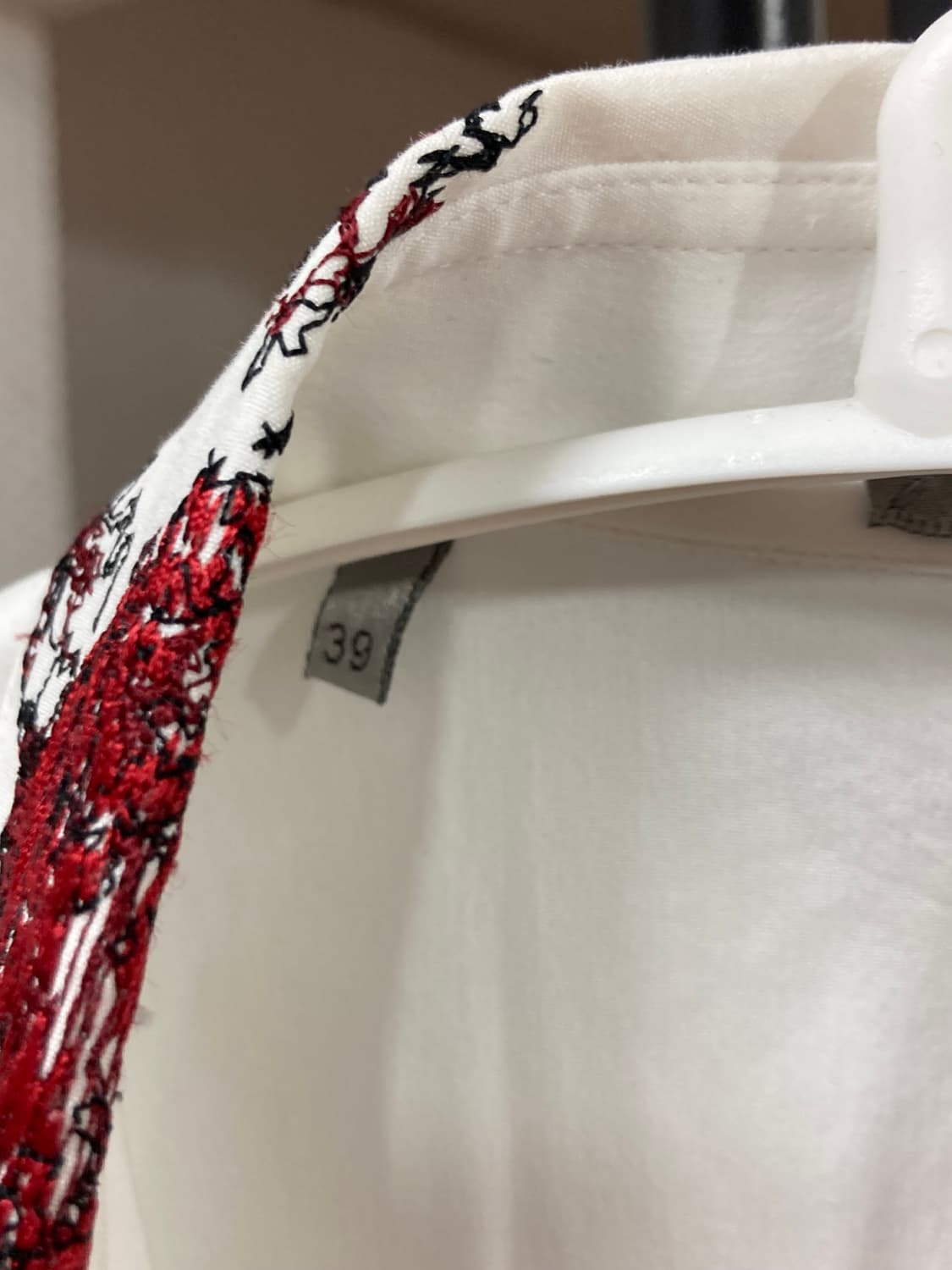 크리스찬 디올(Christian Dior) 카라 자수 롱슬리브 셔츠 상품이미지5