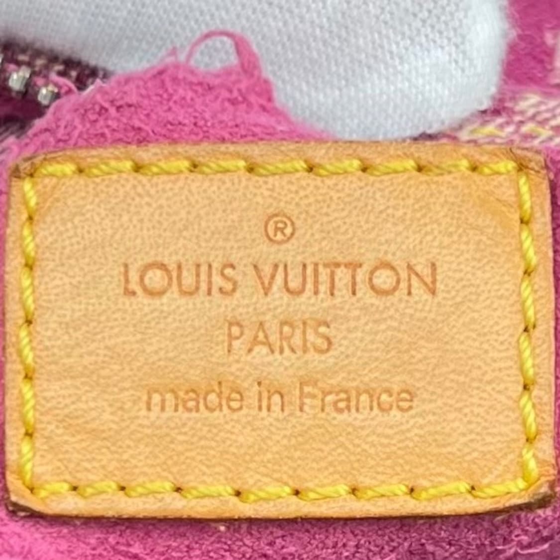 루이비통 모노그램 데님 핑크 배기백 상품이미지10