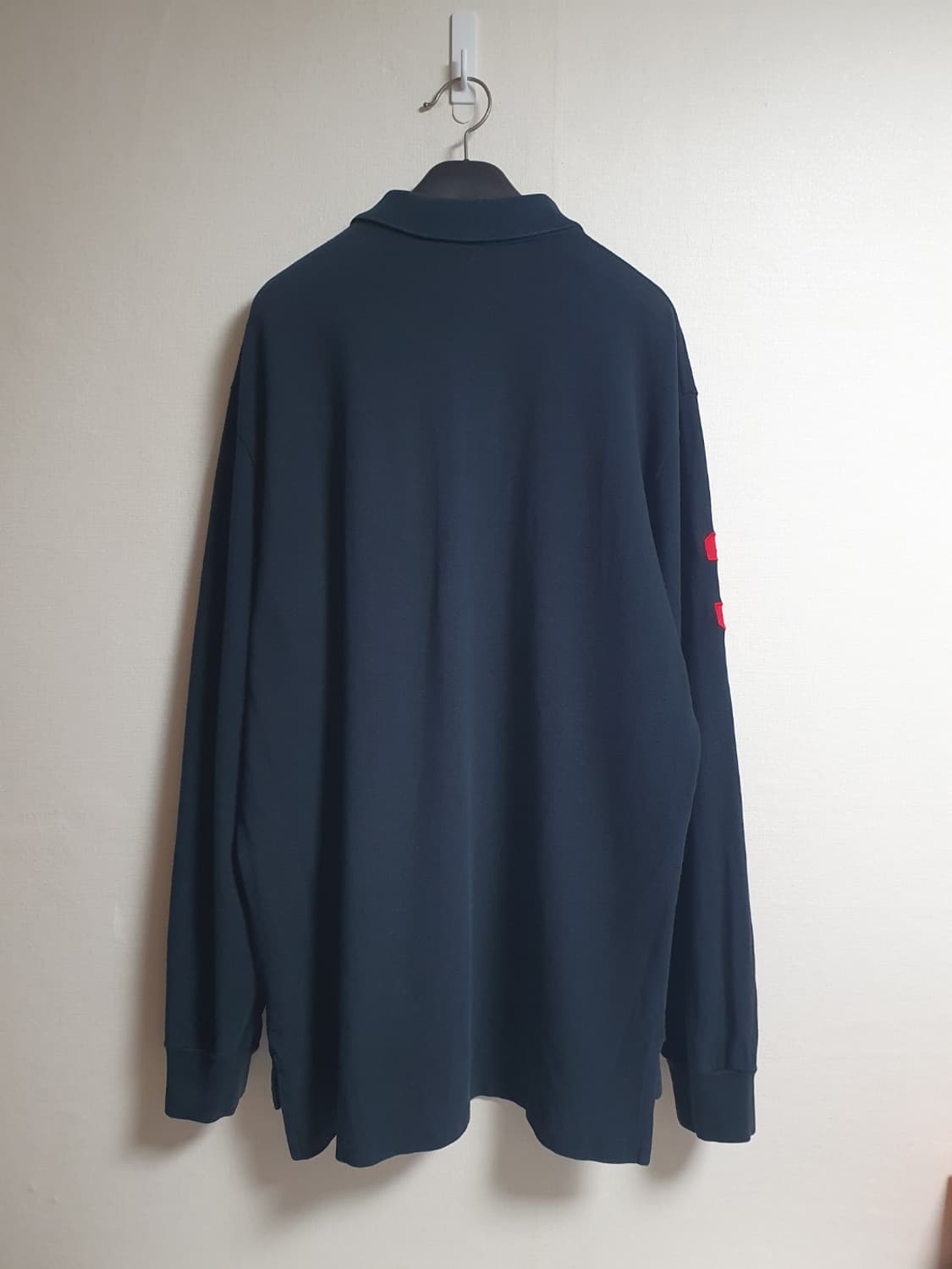 폴로랄프로렌 빅포니 긴팔 카라티 블랙 레드포니 L 상품이미지3