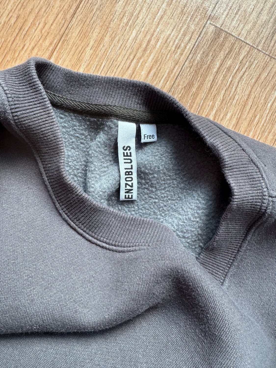 엔조블루스 컬러 블록 스웻셔츠 상품이미지2