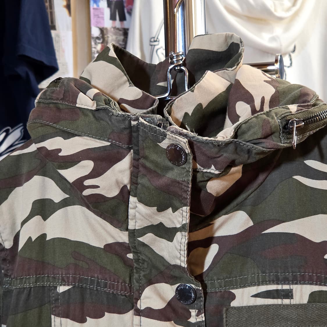 JPN 오조크 카모 밀리터리 필드 자켓 상품이미지3