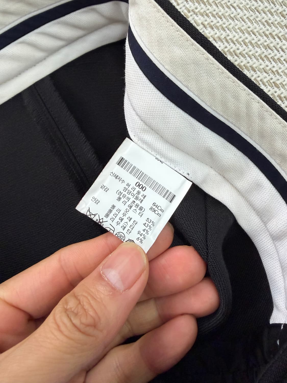 매장판정품) Theory 띠어리 여성 블랙 슬랙스팬츠 0 상품이미지6