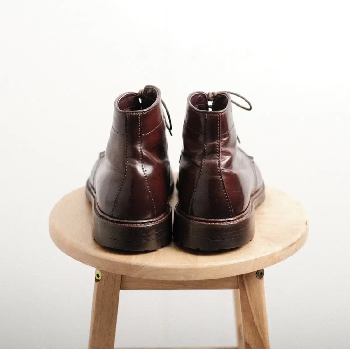 Alden40218HC 6.5D 버건디 코도반 탱커부츠 상품이미지3