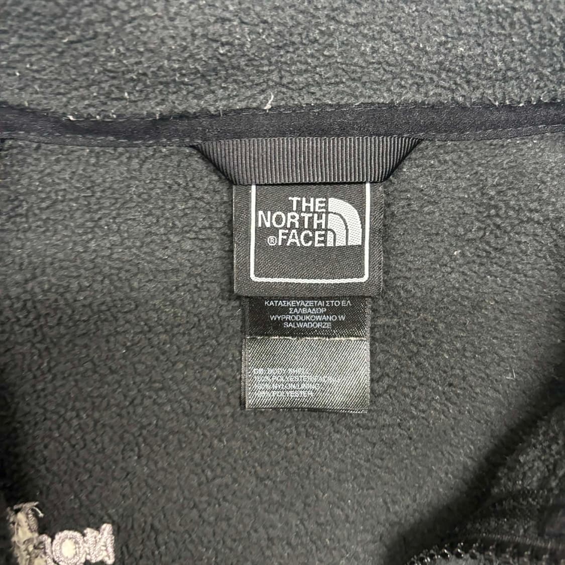 노스페이스 블랙 플리스 자켓 걸즈 후리스 희귀져지 상품이미지4