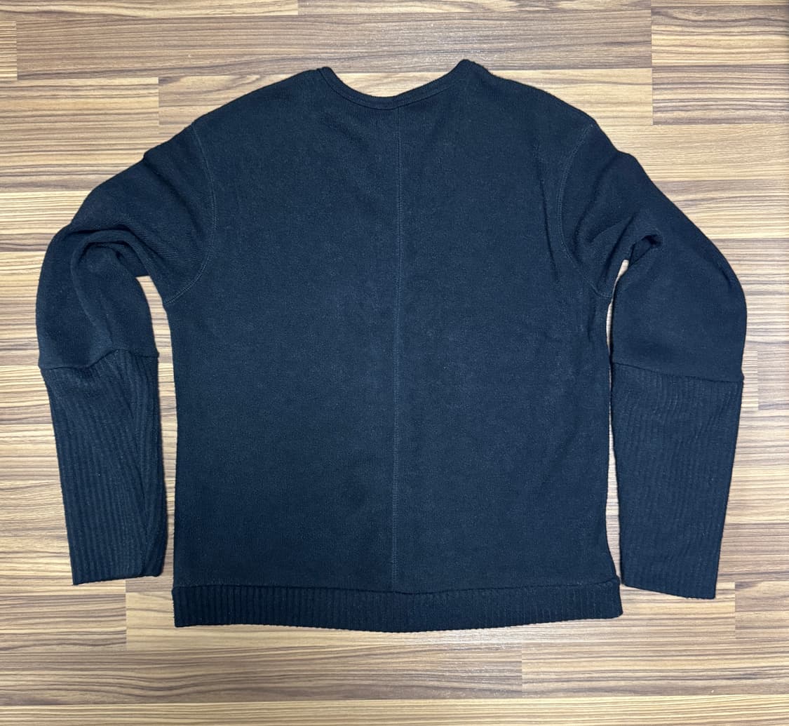 해칭룸 레이어 가디건 애쉬 블랙 2 상품이미지3