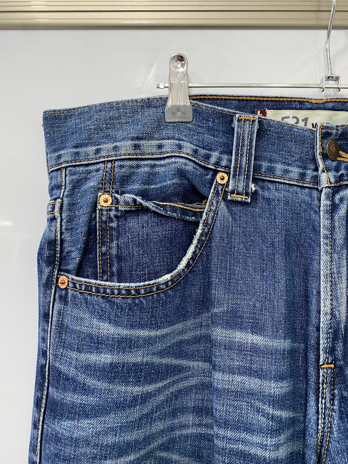 리바이스521 빅로고 데님 팬츠(86) 상품이미지3