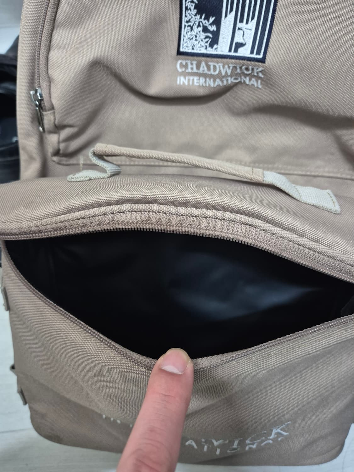 채드윅 인터내셔널(국제학교)백팩 판매합니다 상품이미지7