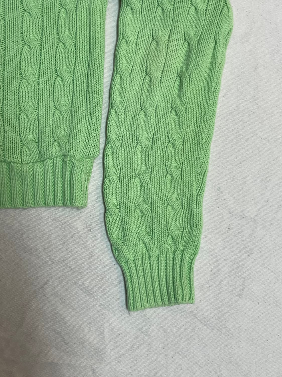 폴로 케이블 니트  상품이미지4