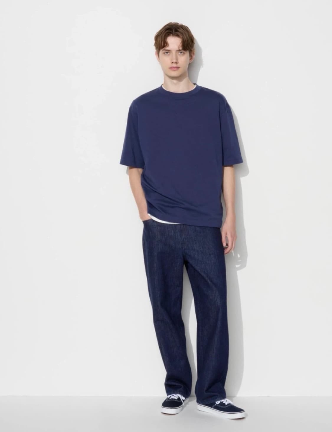 유니클로 와이드 스트레이트 진 30 상품이미지1