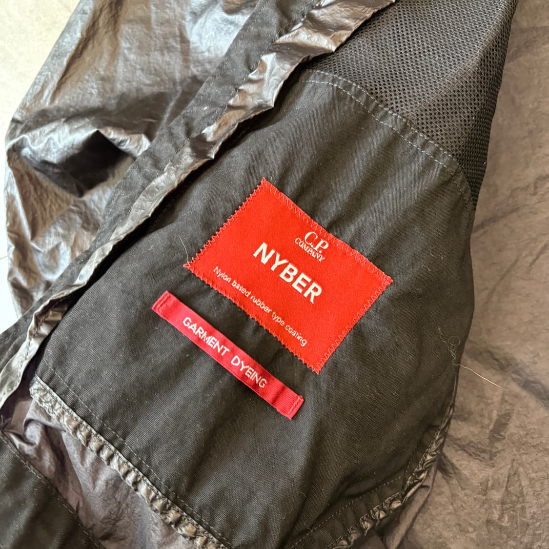 C.P 컴퍼니 정품 Nyber 블랙 고글 자켓 상품이미지5